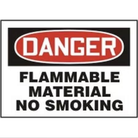Accuform OSHA DANGER SAFETY SIGN FLAMMABLE MCHL055XV MCHL055XV
